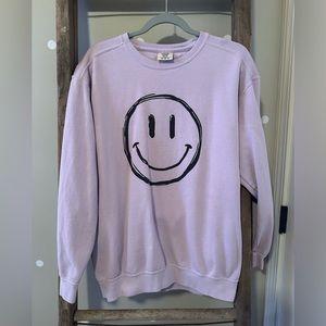 Comfort Colors Smiley Crew Neck